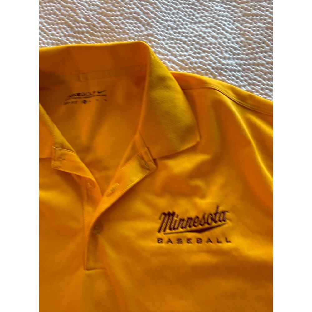 University of Minnesota Baseball Nike Polo Shirt Men’s‎ Size XL - Picture 2 of 4